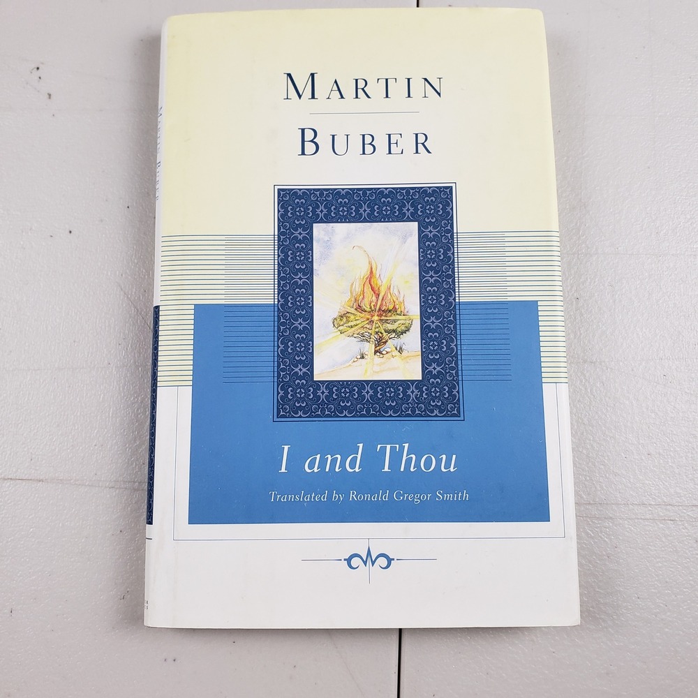 I and Thou Martin Buber Hardcover Scribner Classics Philosophy Religion 2000